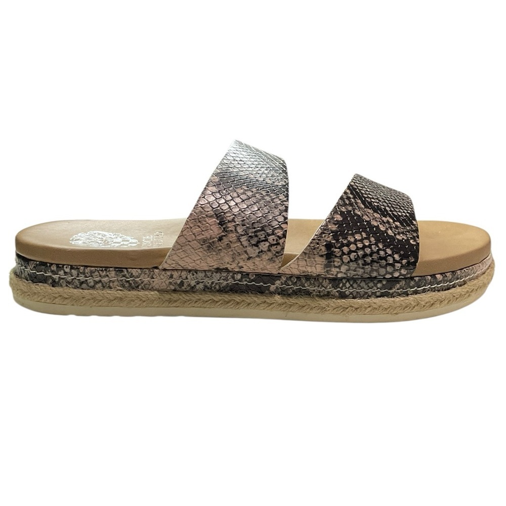 Vince Camuto VP Rynnnah Snake Print Espadrille Sandals Size 8.5 - Picture 1 of 9